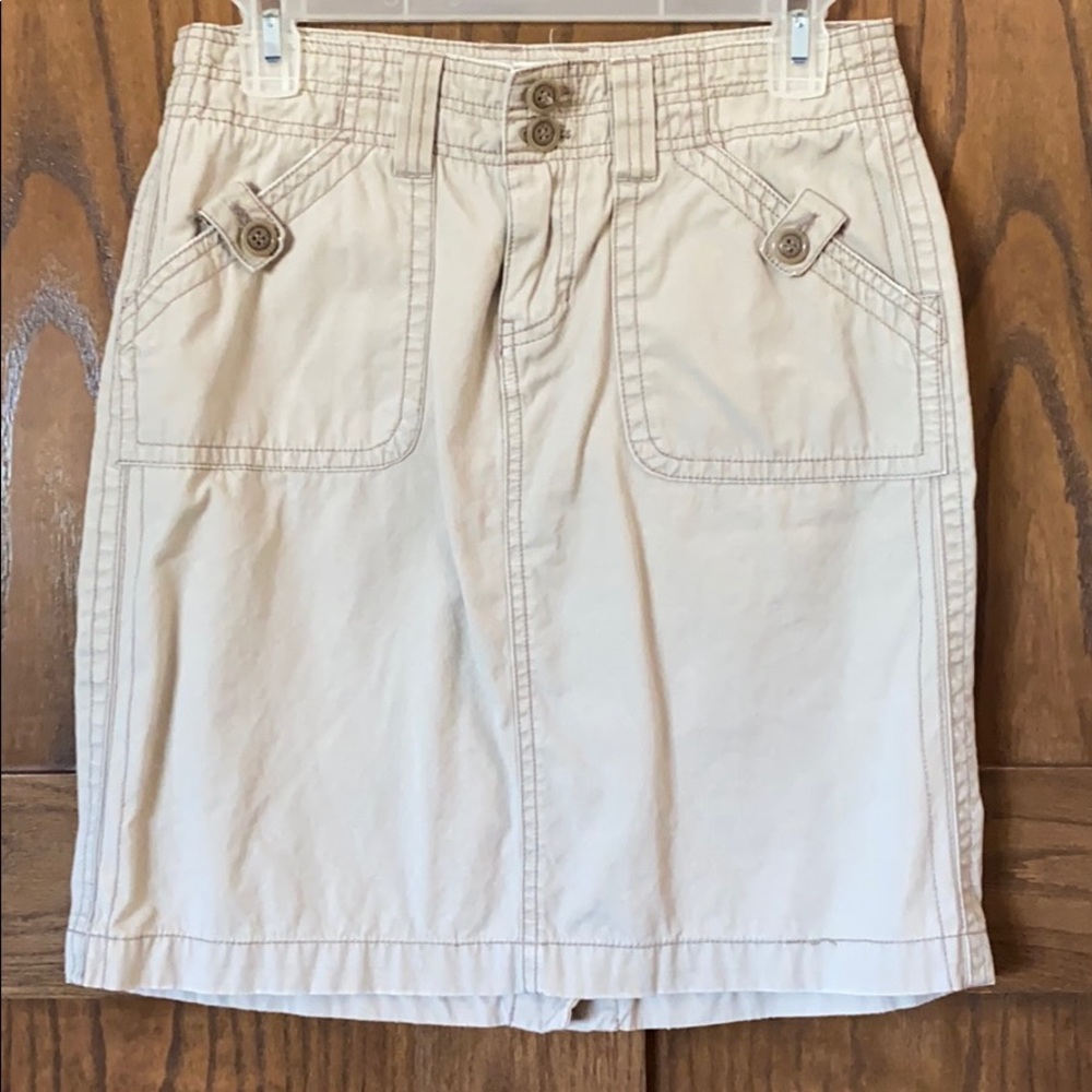 Maurices Khaki Skirt